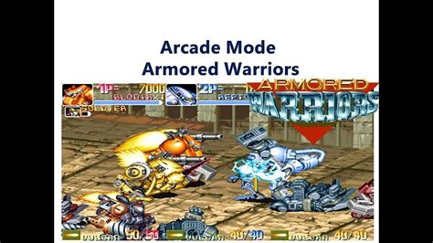 Armored Warriors GAMEPLAY COMPLETE ARCADE MODE | Arcade