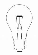 Light Bulb Coloring Page  Wecoloringpagecom sketch template