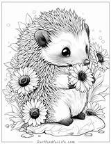 47 Cute Hedgehog Coloring Pages Free Printables  Our Mindful Life sketch template