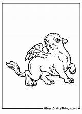 Griffin Coloring Pages To Print sketch template