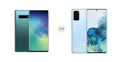 Samsung Galaxy S10+ vs Samsung Galaxy S20+: Side by Side Specs Comparison