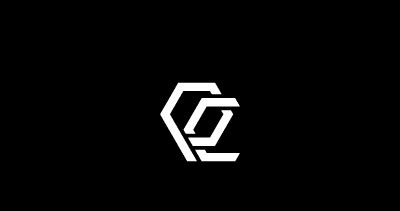 Letter PC Gaming Concept Logo