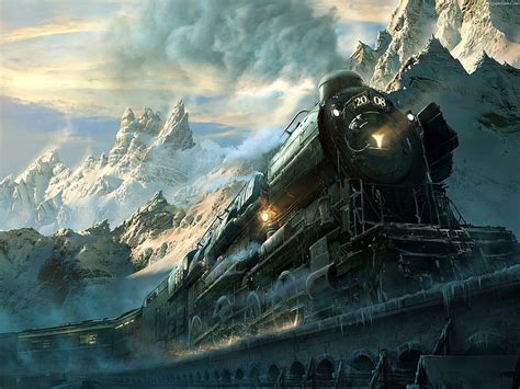 1920x1080px, 1080P free download | Polar Express, Trains, Art, Artwork, HD wallpaper | Peakpx