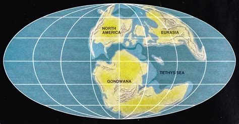 Map Of The World Jurassic Period - 88 World Maps