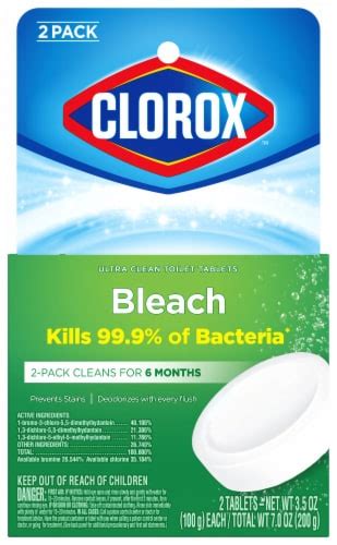 Clorox Ultra Clean Bleach Toilet Tablets, 3.5 oz - Kroger