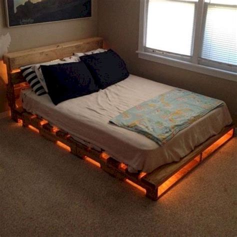 15 Unique DIY Pallet Bed Frame Ideas - GODIYGO.COM