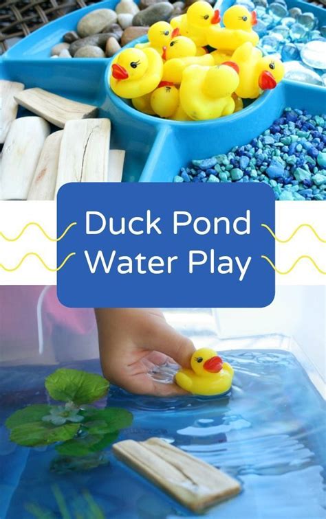 Duck Pond Sensory Play - Fantastic Fun & Learning | Sensory activities toddlers, Toddler ...