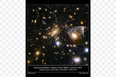 SN Refsdal Gravitational Lens Galaxy Cluster Hubble Space Telescope ...