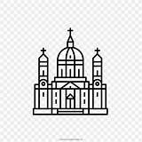 Drawing Church Coloring Book Cathedral Duomo PNG 1000x1000px  sketch template