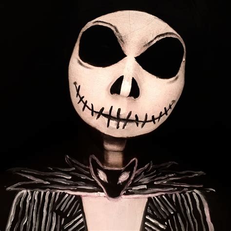 Day 5 of 100 - Jack Skellington 💀. Tutorial will be up on my Youtube ...