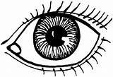 Eyeball Coloring Page  JairoecRasmussen sketch template