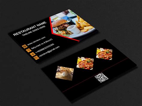 Find the best global talent for your project. | Restaurant business cards, Cool business cards ...