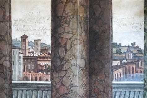 Le salon des Perspectives (Villa Farnesina, Rome) | Fresque … | Flickr