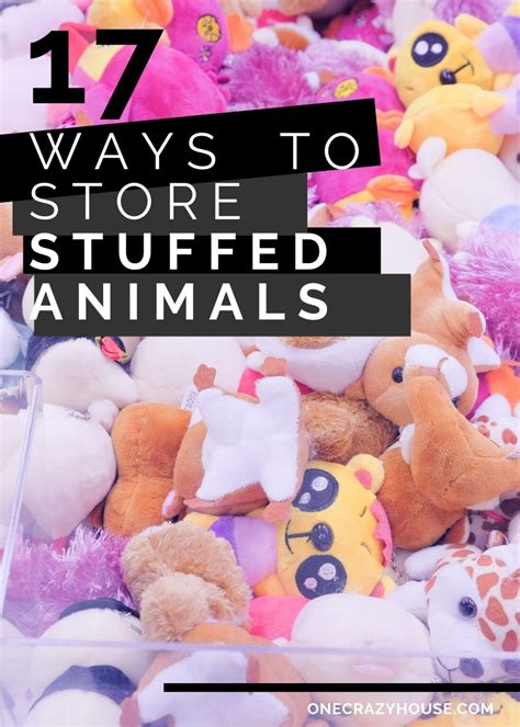 17 BEST Stuffed Animal Storage Ideas To Tame Those Toys