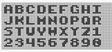 Pixel Letter Text Generator Minecraft Mod