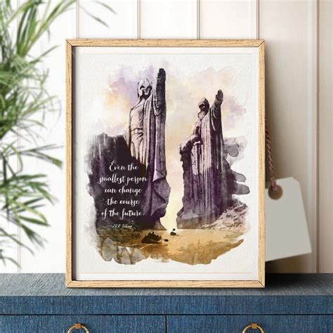 Buy J.R.R. Tolkien Lord of The Rings Quote Canvas Art at Best Prices