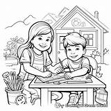 First Day Of School Coloring Pages  Free & Printable sketch template