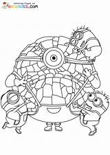 Despicable Me 4 Coloring Pages To Print  Free Printable sketch template