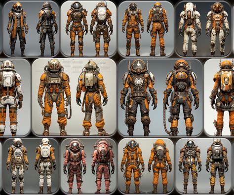 ArtStation - 200 Masculine Atompunk Outfit Reference Pack | 4K | v.108 ...