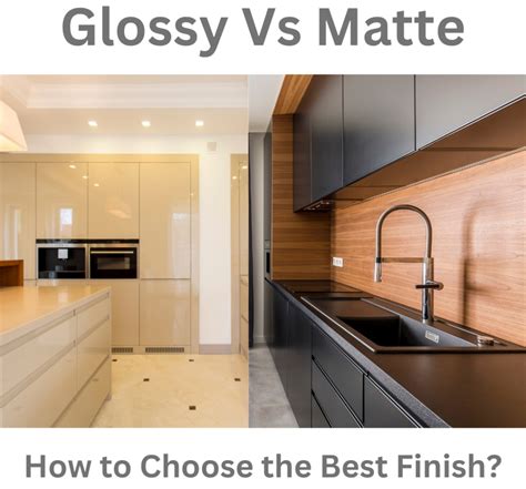 Glossy vs. Matte: Best Finish for Your Kitchen Cabinet Refinishing Project