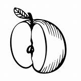 Free Printable Apple Coloring Pages For Kids sketch template