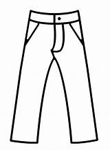 Drawing Pants Coloring Page  Free Printable Pages sketch template