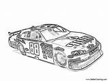 Nascar Printable Coloring Pages sketch template