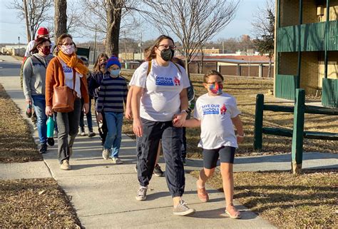 Lawrence community replicates students’ steps through school closure ...