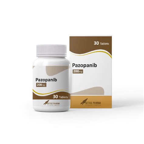 Pazopanib Tablet 200mg, Anti Cancer Manufacturer, Supplier, and Exporter in India | Aetos Pharma