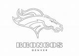Denver Broncos Football Coloring Pages sketch template