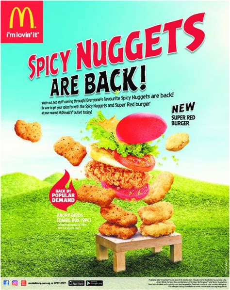 McDonald's: Spicy Nuggets are back! (From 20 Jun 16) | MoneyDigest.sg