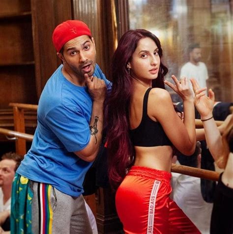 Nora Fatehi shares a throwback video on Varun Dhawans birthday as they ...