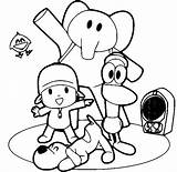 Pocoyo Coloring Pages  Free Printable sketch template