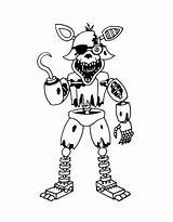 FNAF Coloring Pages Free Printable PDF sketch template