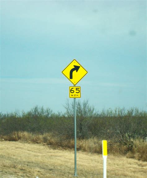 Curve sign | Near Eagle Pass, TX | TheMuuj | Flickr