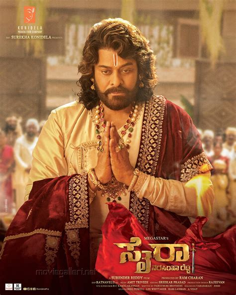 Chiranjeevi Syeraa Narasimha Reddy Movie Latest Posters HD | Moviegalleri.net