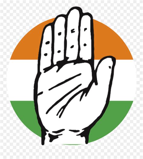 Download congress hd logo on indian flag colour background indian ...