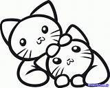 Cute Kitten Printable Coloring Pages  Home sketch template