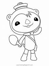 Shellington Sea Otter Octonauts Coloring Page For Kids  Free sketch template