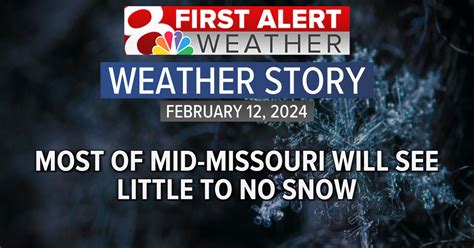 Forecast: Snow in southern Missouri, mild for mid-MO | Weather | komu.com