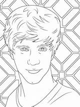 Coloring Pages Of One Direction sketch template