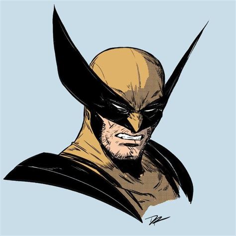 Wolverine drawing for fun! #xmen #wolverine #inks | Arte de marvel ...