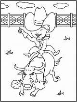 Rodeo Coloring Pages Bull Rider Color Page By Dancing  Vrogueco sketch template