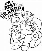 I Love My Grandpa Coloring Pages sketch template