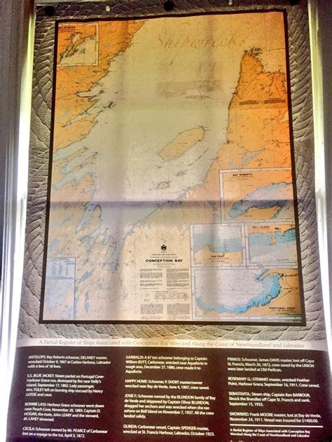 Art & Collectibles Giclée Carbonear Schooner Print Map of Carbonear Newfoundland etna.com.pe