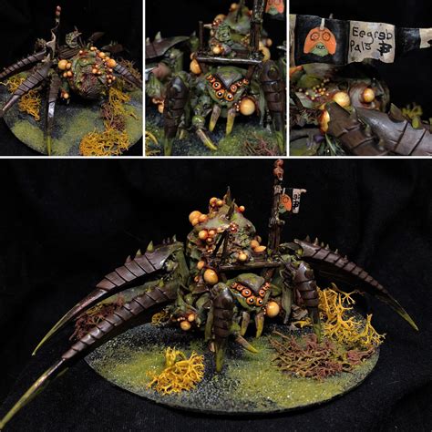 Plague Spider made from Tyranid Parts :) Lore in Comments. : r/ageofsigmar