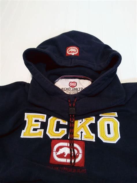 Ecko Unlimited embroidered Hoodie Sweatshirt | Etsy