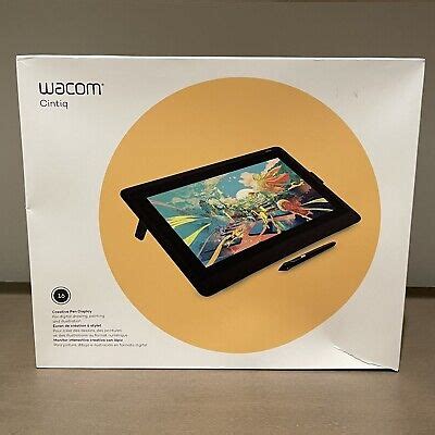 Wacom Cintiq 16 Drawing Tablet Creative Pen Display HD Screen DTK-1660 GreatCond 753218986399 | eBay