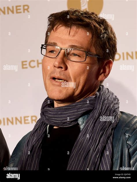 Berlin, Germany. 25th Mar, 2015. Singer Morten Harket of the Norwegian band a-ha arrive for the ...