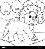 Printable Triceratops Coloring Pages For Toddlers sketch template